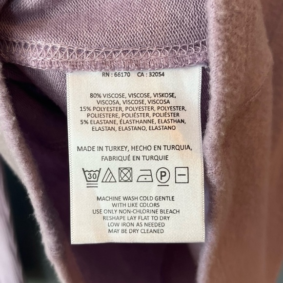 Anthropologie Saturday Sunday Brushed Fleece Turtleneck Sweater - Picture 6 of 7